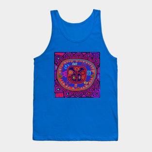 Cuna Indian Mola Compass Tank Top